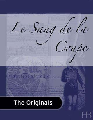 Cover image: Le Sang de la Coupe