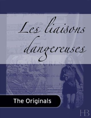 Cover image: Les Liaisons Dangereuses