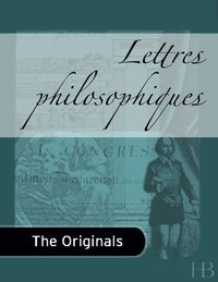 Omslagafbeelding: Lettres Philosophiques