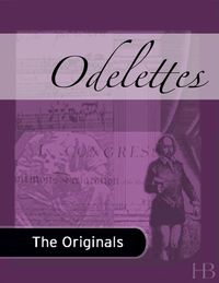 صورة الغلاف: Odelettes