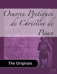 Cover image: Oeuvres Poetiques de Christine de Pisan