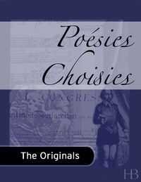 Cover image: Poésies Choisies