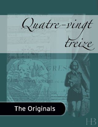 Cover image: Quatre-Vingt Treize