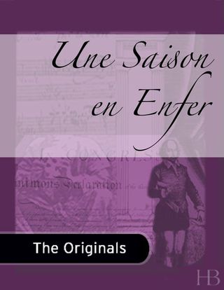 Cover image: Une Saison en Enfer