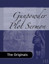 Cover image: Gunpowder Plot Sermon