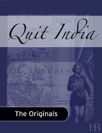 Cover image: Quit India