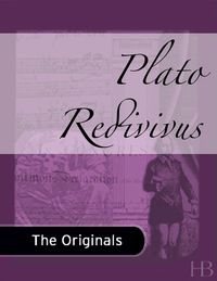 Cover image: Plato Redivivus