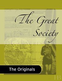 Omslagafbeelding: The Great Society