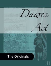 Imagen de portada: Dawes Act