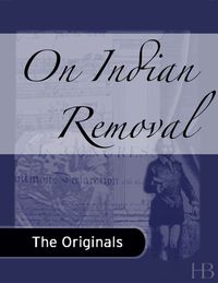 Titelbild: On Indian Removal