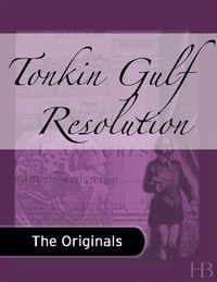 Omslagafbeelding: Tonkin Gulf Resolution