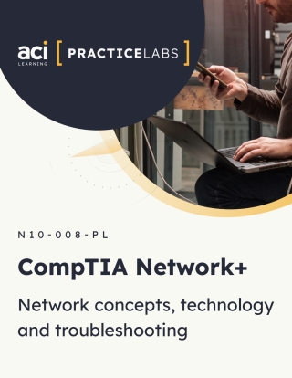 Cover image: CompTIA Network+: Network concepts, technology and troubleshooting 1st edition N10008PL