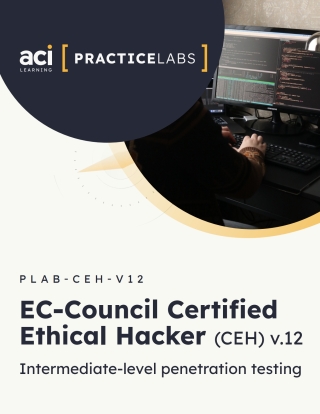 Cover image: EC-Council Certified Ethical Hacker (CEH) v.12:  Intermediate-level penetration testing 1st edition PLABCEHv12