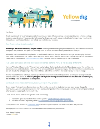 Imagen de portada: Yellowdig @ UT-Knoxville 1st edition YDUTK9781736271100